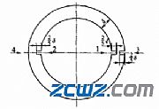 剖分轴承套圈线切割时防爆裂的方法